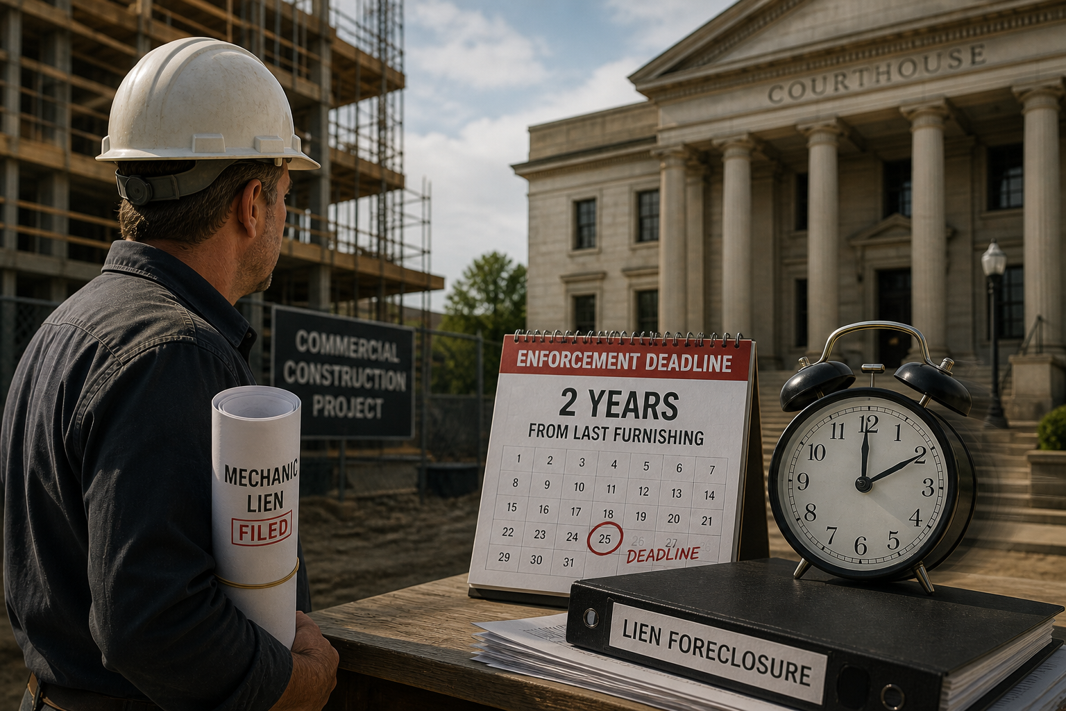 Illinois courthouse where a mechanic lien foreclosure complaint must be filed within two years under 770 ILCS 60/9