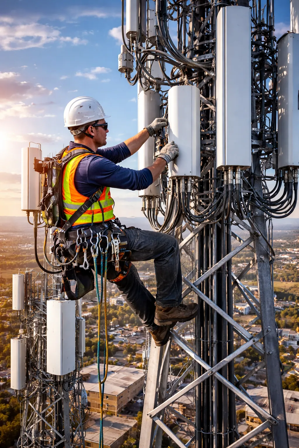 Illinois mechanic lien filing against a cell tower